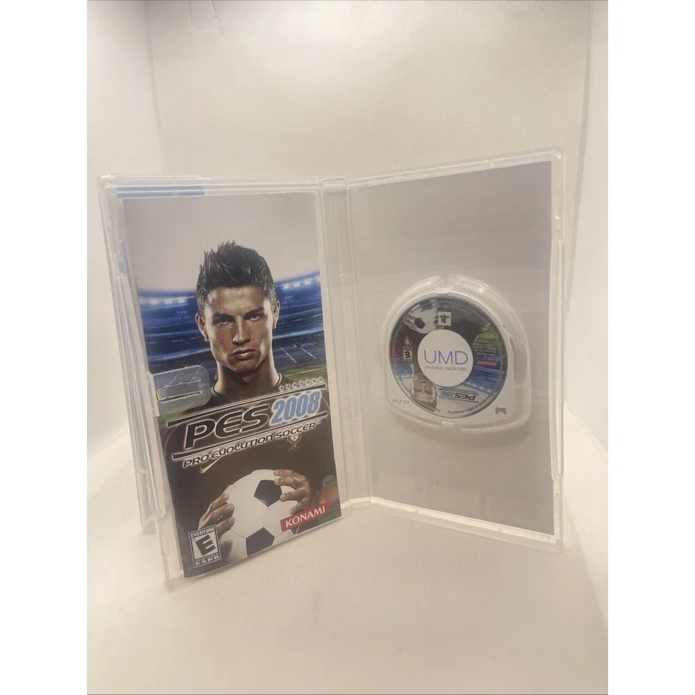 PSP Game Lot of 3 CIB MX Vs. ATV - Brunswick Pro Bowling - PES 2008